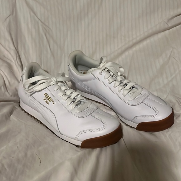 SALE 🤍 Mens Puma Roma Basic Golf Sneakers (11) - Picture 4 of 11